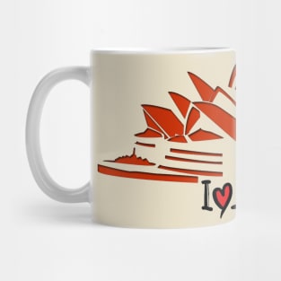 I Love Sydney Mug